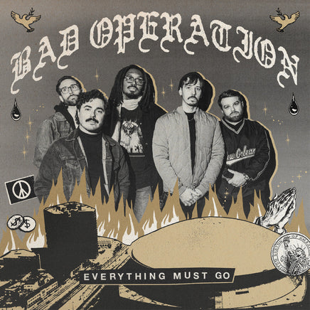 Bad Operation Everything Must Go (Gold Vinyl) - Vinyl