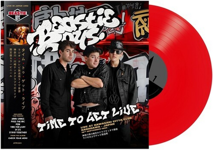 Beastie Boys Time To Get Live: Japan 1992 (Indie Exclusive, Red Colored Vinyl, Limited Edition) - Vinyl