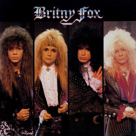 Britny Fox Britny Fox (Limited Edition, 180 Gram Blue Colored Vinyl) [Import] - Vinyl