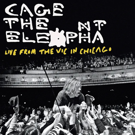 Cage The Elephant Live From The Vic In Chicago (RSD Exclusive, Limited Edition, Vibrant Yellow & Black Splatter Colored Vinyl) (2 Lp's) - Vinyl