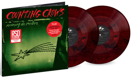 Counting Crows Recovering The Satellites (Indie Exclusive, "Lava" Red Colored Vinyl, Remastered) (2 Lp's) - Vinyl
