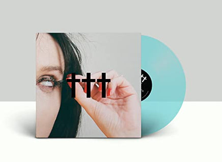 ††† (Crosses) PERMANENT.RADIANT (Clear Vinyl, Blue) - Vinyl