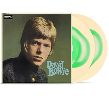David Bowie David Bowie (Limited Edition, Cream & Green Swirl Colored Vinyl) (2 Lp's) - Vinyl