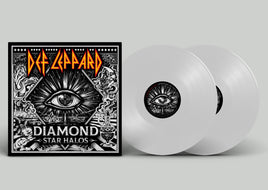 Def Leppard Diamond Star Halos [Clear 2 LP] - Vinyl