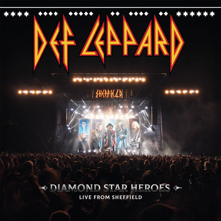 Def Leppard Diamond Star Heroes: Live From Sheffield [180G Multicolor Splatter 2LP] [Half-Speed] - Vinyl