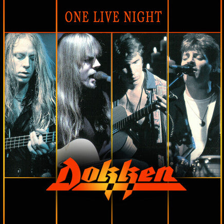 Dokken One Live Night (Limited Edition, Yellow Smoke Colored Vinyl) (2 Lp's) - Vinyl