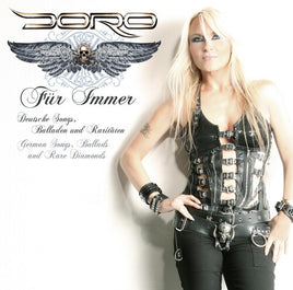 Doro Fur Immer (Black White Marbled) (Colored Vinyl) (2 Lp's) - Vinyl