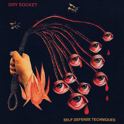 Dry Socket Self Defense Techniques (2-Color Galaxy Effect: T1 Ruby Transparent + Black Color Vinyl Vinyl) - Vinyl