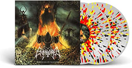 Enthroned PROPHECIES OF PAGAN FIRE (CLEAR VINYL WITH RED/YELLOW/BLK SPLATTER) - Vinyl