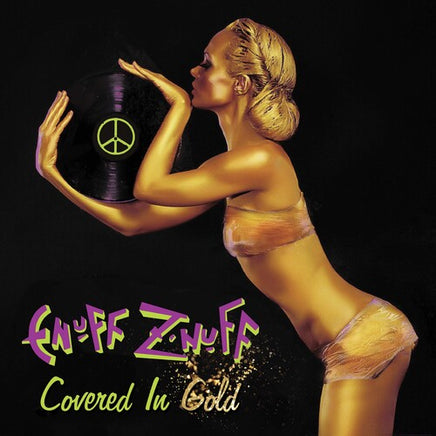 Enuff Z'nuff Covered In Gold - Green/ gold Splatter (Colored Vinyl, Green, Gold) - Vinyl