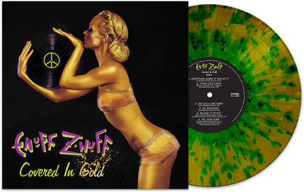 Enuff Z'nuff Covered In Gold - Green/ gold Splatter (Colored Vinyl, Green, Gold) - Vinyl