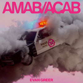 Evan Greer Amab/Acab (Clear/Pink Cloud Vinyl) - Vinyl