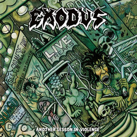 Exodus Another Lesson In Violence (Limited Edition, 180 Gram Vinyl, Colored Vinyl, Yellow & Black Marble) [Import] (2 Lp's) - Vinyl