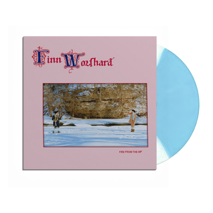 Finn Wolfhard Fire From The Hip (Indie Exclusive) [Half Moon Baby Blue + White] - Vinyl