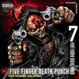 Five Finger Death Punch And Justice For None (Silver Metallic Vinyl) [Explicit Content] (Parental Advisory (Colored Vinyl, Silver, Gatefold LP Jacket) (2 Lp's) - Vinyl
