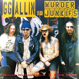 Gg Allin & The Murder Junkies Terror In America (Limited Edition, Clear Vinyl, Green) - Vinyl