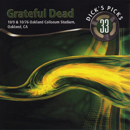 Grateful Dead Dick’s Picks Vol. 33—10/9 & 10/10/76, Oakland Coliseum Stadium, Oakland, CA (Limited, Hand-Numbered, 180-Gram 8-LP Set) - Vinyl