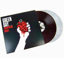 Green Day American Idiot (Limited Edition) ( Red with Black swirl/ White with Black swirl [Import] (2 Lp's) - Vinyl