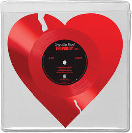 Greg Kihn Band Jeopardy/ The Breakup Song (They Don't Write 'Em) (Limited Edition, Heart Shaped Red Vinyl) - Vinyl