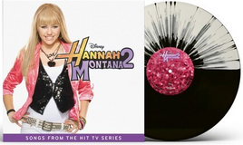 Hannah Montana Hannah Montana 2 (Original Soundtrack) (Split Black/White Splatter Colored Vinyl) - Vinyl
