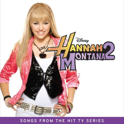 Hannah Montana Hannah Montana 2 (Original Soundtrack) (Split Black/White Splatter Colored Vinyl) - Vinyl