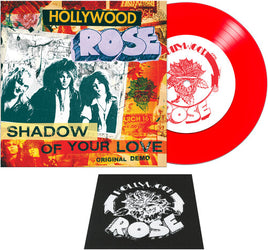 Hollywood Rose Shadow Of Your Love / Reckless Life (Colored Vinyl, Red, Patch) (7" Single) - Vinyl