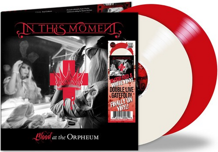 In This Moment Blood at the Orpheum: Live [Explicit Content] (Limited Edition, Blood Red & White Colored Vinyl, Remastered, Gatefold LP Jacket) (2 Lp's) - Vinyl