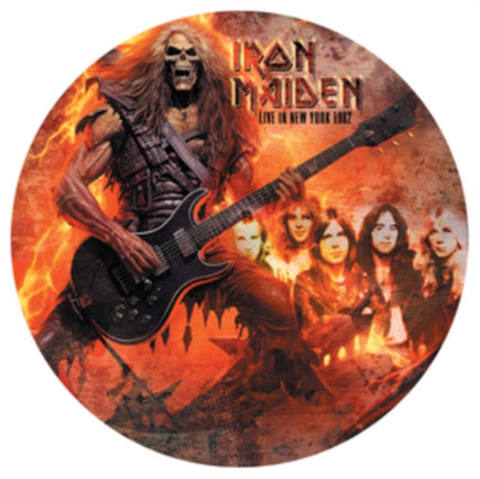 Iron Maiden Live in New York 1982 (Limited Edition, Picture Disc Vinyl) [Import] - Vinyl