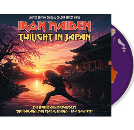 Iron Maiden Twilight In Japan: The Legendary Broadcast - The Nakano Sun Plaza, Tokyo: May 24th, 1981 (Dual Color Effect/ Clear Base Vinyl) [Import] - Vinyl