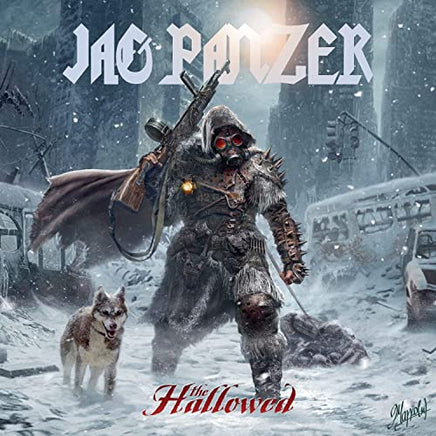 Jag Panzer The Hallowed 2LP (blue+white marbled in Gatefold) - Vinyl