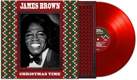 James Brown Christmas Time - Red - Vinyl