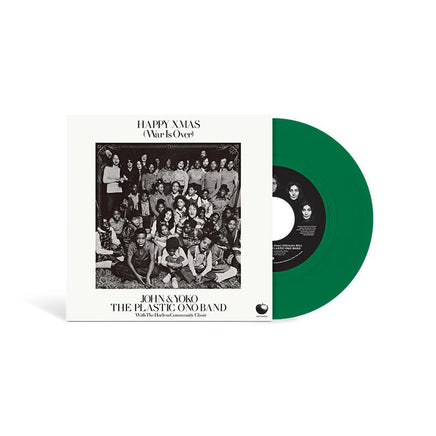 John Lennon/Yoko Ono/Plastic Ono Band Happy Xmas (War Is Over) [Green 7" Single] - Vinyl