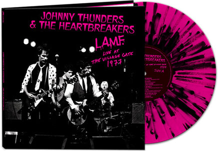 Johnny Thunders & The Heartbreakers L.A.M.F. Live At The Village Gate 1977 (Colored Vinyl, Pink & Black Splatter) - Vinyl