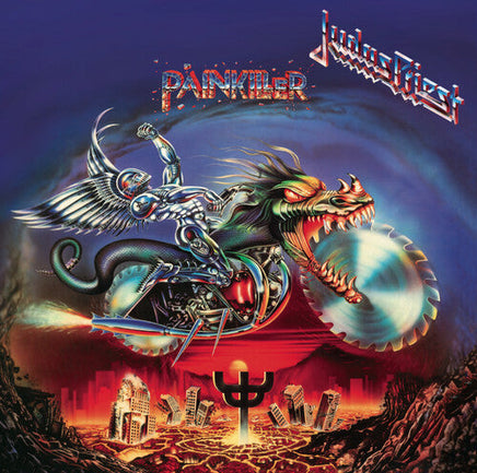 Judas Priest Painkiller (Limited Edition, Blue Marble Colored Vinyl) [Import] - Vinyl