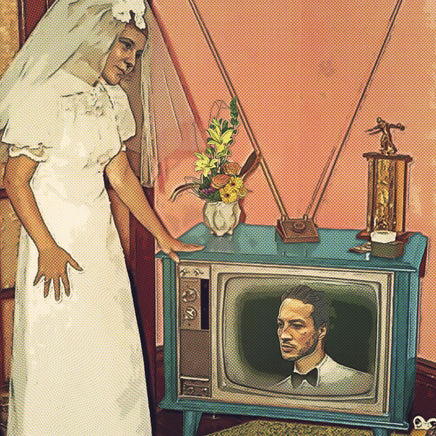 Kacy & Clayton and Marlon Williams Plastic Bouquet (Indie Exclusive Marbled Sea Glass With Pink Vinyl) - Vinyl