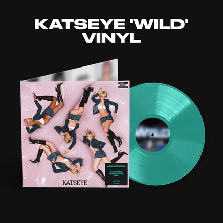 KATSEYE Wild (Indie Exclusive) [Aquamarine Vinyl] - Vinyl