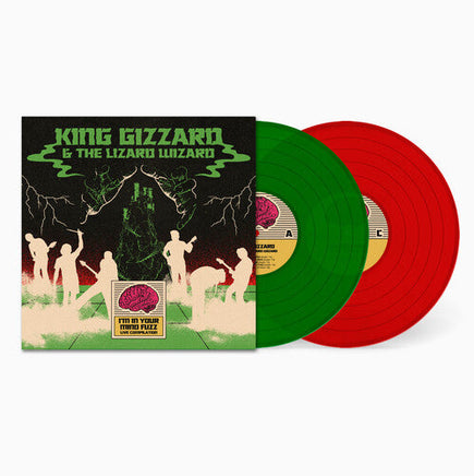 King Gizzard and the Lizard Wizard I'm In Your Mind Fuzz Live (Indie Exclusive) [Red, Green, Clear] - Vinyl