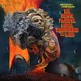 King Gizzard & The Lizard Wizard Ice, Death, Planets, Lungs, Mushrooms and Lava [Recycled Black Wax 2 LP] - Vinyl