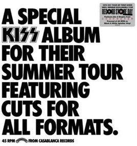 Kiss A Special KISS Tour Album (RSD Exclusive, Extended Play, 45 RPM, Black & White Splatter Colored Vinyl) - Vinyl