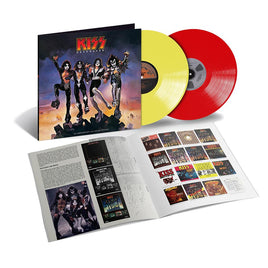 Kiss Destroyer: 45th Anniversary (Limited Edition, Yellow & Red Colored Vinyl,Deluxe Edition) (2 Lp's) - Vinyl