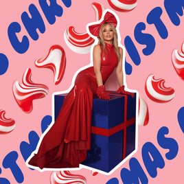 Kylie Minogue Kylie Christmas (Fully Wrapped) [Transparent Red Vinyl] - Vinyl