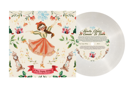 Laufey A Very Laufey Holiday: The Santa Claus Is Comin’ To Town Edition [Snow Globe Glitter 7'] - Vinyl