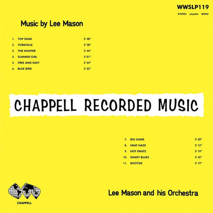Lee Mason Music By Lee Mason (1971) [LP] - Vinyl