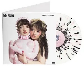 Lola Young I'm Only F**king Myself: The "Blisters" Edition (Limited Edition, White with Pink And Black Splatter Colored Vinyl, Signed Insert) [Explicit Content] - Vinyl
