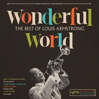 
              Louis Armstrong Wonderful World: The Best Of Louis Armstrong (Limited Edition, Blue Vinyl) - Vinyl
            