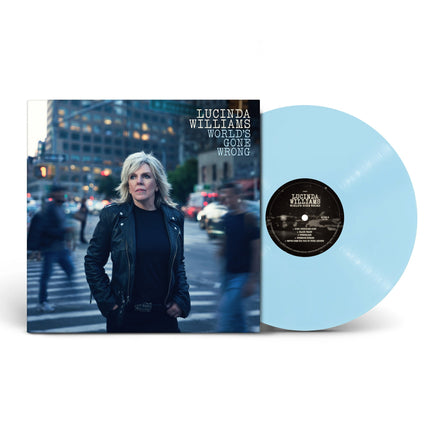 Lucinda Williams World's Gone Wrong (Indie Exclusive, Sky Blue Colored Vinyl) - Vinyl