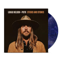 
              Lukas Nelson & Promise of the Real Sticks And Stones (Indie Exclusive, Clear Vinyl, Blue, White) - Vinyl
            