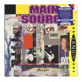 Main Source Just Hangin' Out / Live At The Barbecue (Colored Vinyl, Purple) (7" Single) - Vinyl
