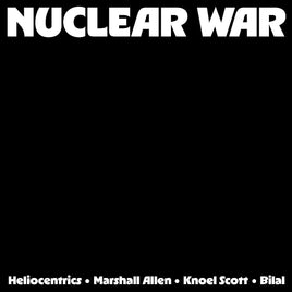 Marshall Allen And Knoel Scott Ft. Bilal Heliocent Nuclear War (Indie Exclusive Yellow & Orange Vinyl) - Vinyl