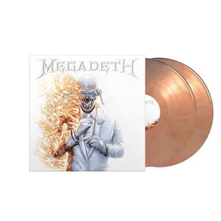 Megadeth Megadeth (Indie Exclusive) [White Orange Marble] [2LP] - Vinyl